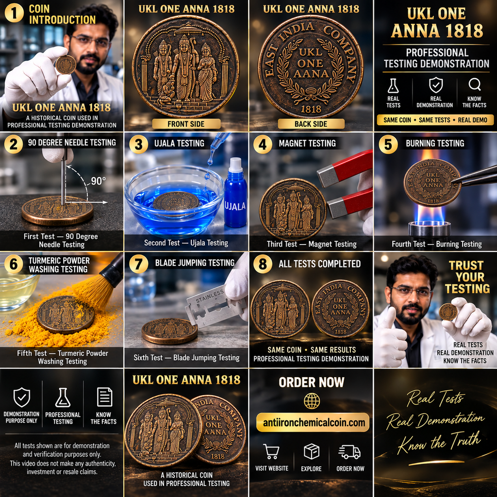 4 Chemicals + 1 Ready-Made Coin